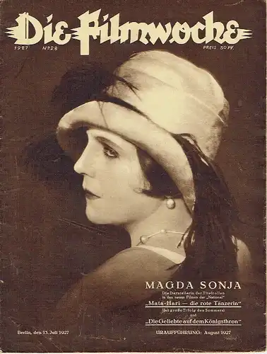 Filmwoche
 Heft 28/1927. 