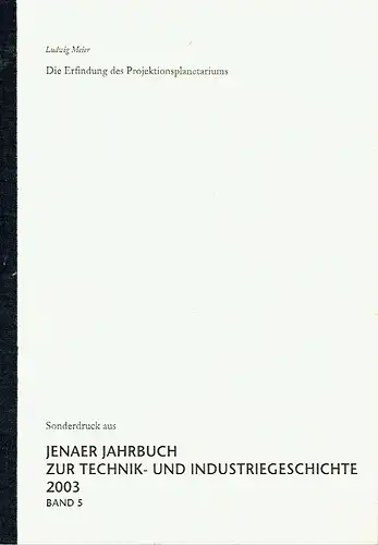 Die Erfindung des Projektionsplanetariums
 Eine Analyse der geschichtlichen Ereignisse 
 Sonderdruck aus dem Jenaer Jahrbuch zur Technik und Industriegeschichte, Band 5. 