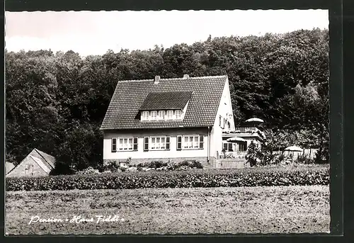 AK Holsen, Blick auf die Pension "Haus Fiddi"