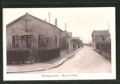 AK Champigny, Rue de la Gaité