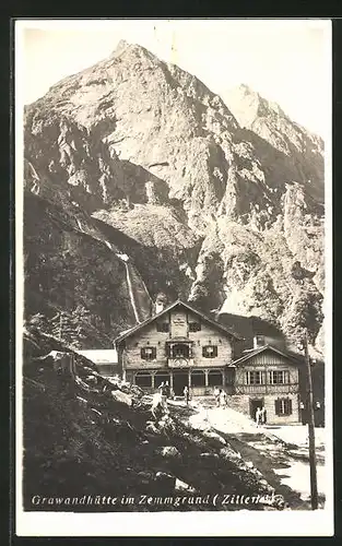 AK Grawandhütte, Berghütte im Zillertal