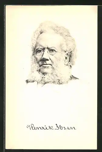 AK Kopf von Henrik Ibsen