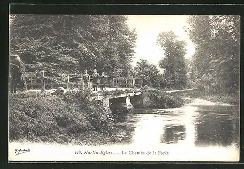 AK Martin-Eglise, Le Chemin de la Foret