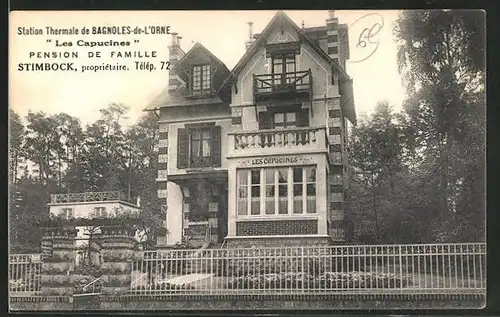 AK Bagnoles-de-l'Orne, Station Thermale, Les Capucines