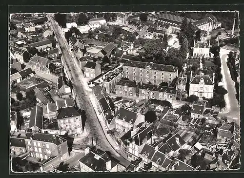 AK La Ferte-Mace, Vue d'ensemble, Route de Ranes