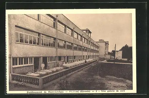 AK Pessac, Etablissement de Haut-Lévéque, Une galerie de eure