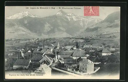 AK St-Maurice-en-Trieves, vue generale