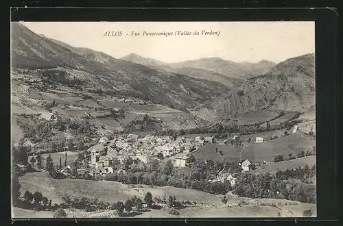 AK Allos, Vue Panoramique