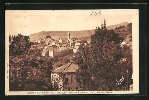 AK Villars-Colmars, vue generale