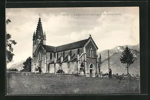 AK Veurey, L'Eglise et les Montagnes de Chalais