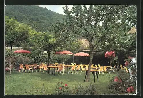 AK Thueyts, Hotel des Marronniers, le Jardin