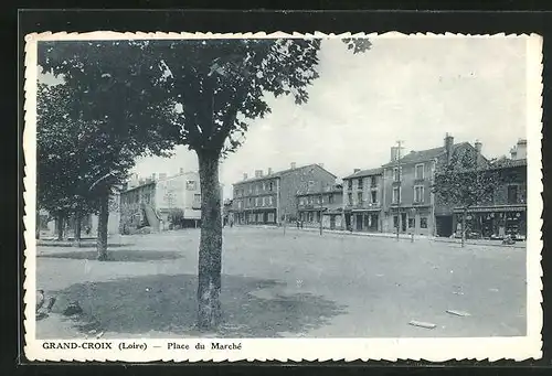 AK Grand-Croix, Place du Marche