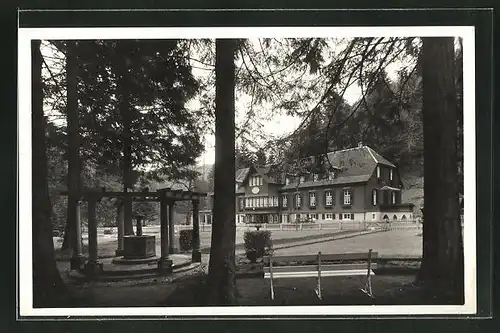 AK Bad Sulzburg / Südl. Schwarzwald, Hotel-Kurhaus