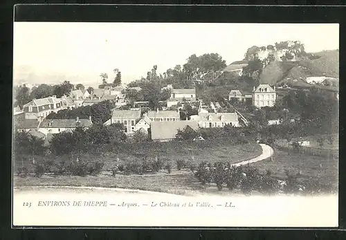 AK Arques, Le Chateau et la Ville