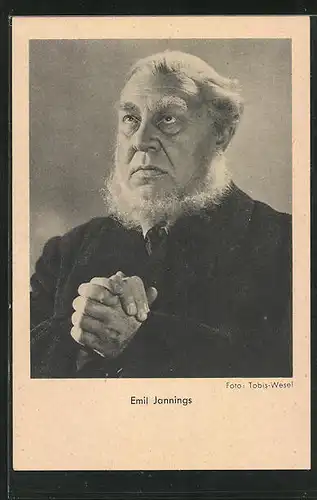 AK Schauspieler Emil Jannings im Kostüm einer Filmrolle