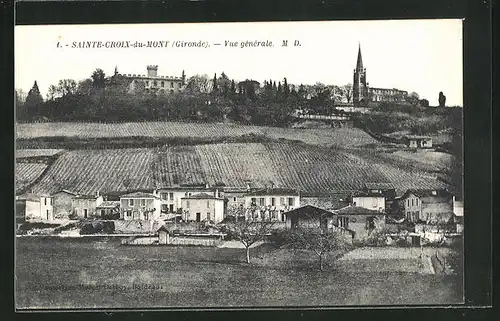 AK Sainte-Croix-du-Mont, Vue générale