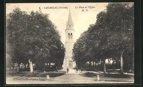 AK Cadaujac, La Place de l`Eglise