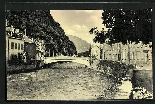 AK St-Béat, Le Pont su la Garonne