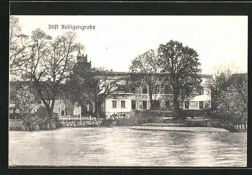 AK Heiligengrabe, Blick auf das Stift am Wasser