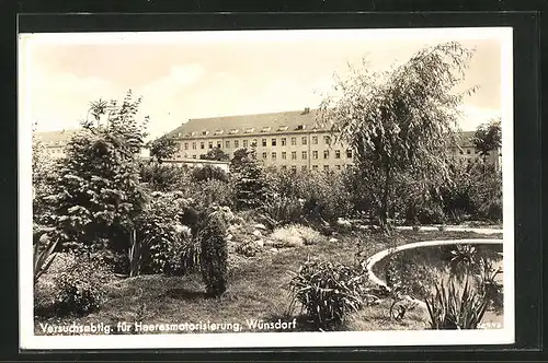 AK Wünsdorf, Versuchsabtlg. für Heeresmotorisierung, Kaserne