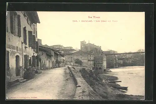 AK Gaillac, Les quais du tarn