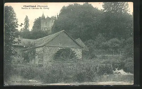 AK Chailland, Moulin et Chateau de Clivoy