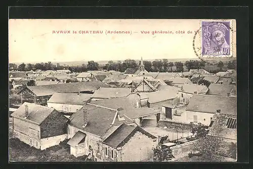 AK Avaux-le-Chateau, Vue générale