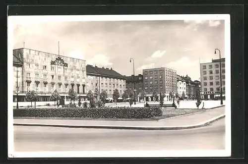 AK Königgrätz / Hradec Kralove, Blick auf den Ulrich-Platz