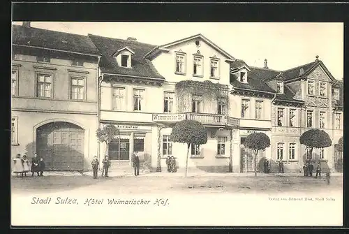 AK Sulza, Hotel Weimarischer Hof