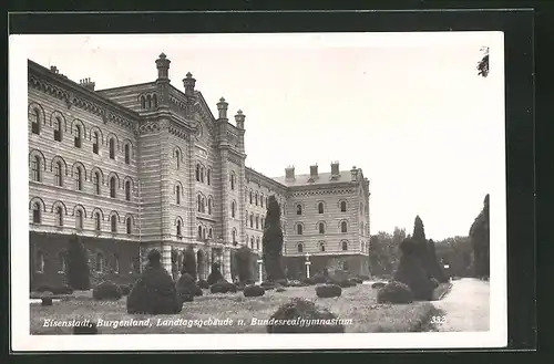 AK Eisenstadt, Landtagsgebäude und Bundesrealgymnasium