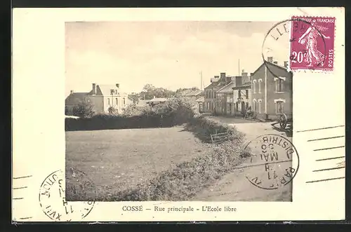 AK Cossé, Rue principale, l'Ecole libre