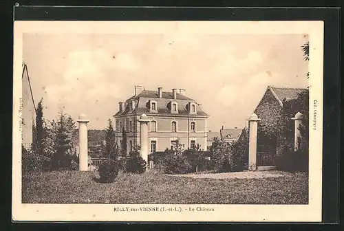 AK Rilly-sur-Vienne, le Chateau