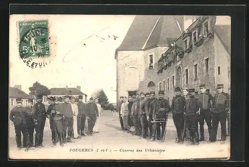 AK Fougéres, Caserne des Urbanistes