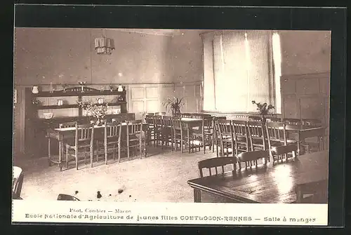 AK Coetlogon, Ecole Nationale d'Agriculture de jeunes filles, Salle à manger