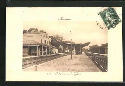 AK Montgeron, Interieur de la Gare