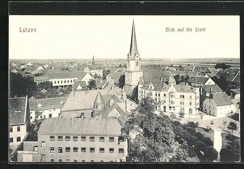 AK Lützen, Blick auf die Stadt