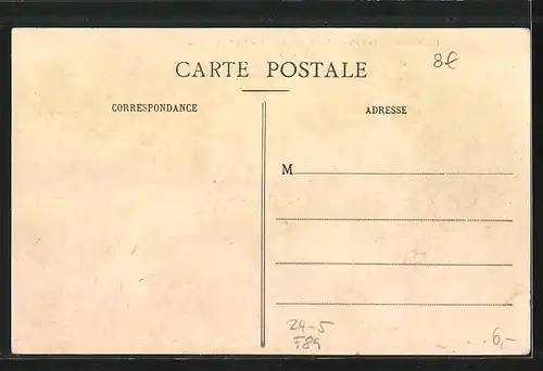 AK Tonnerrre, L`Inondation 1910, Hochwasser, Vue d`ensemble du Patis