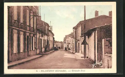 AK Blasimon, Grande-Rue