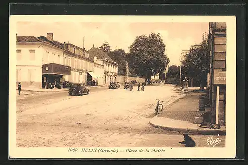 AK Belin, Place de la mairie