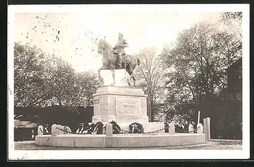 AK Aachen, Blick auf das Kaiser Friedrich-Denkmal