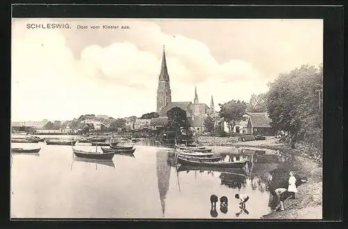 AK Schleswig, Dom vom Kloster aus