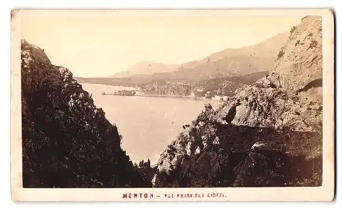 Fotografie Pascal Amarante, Menton, Ansicht Menton, Vue Prise des Ciotti