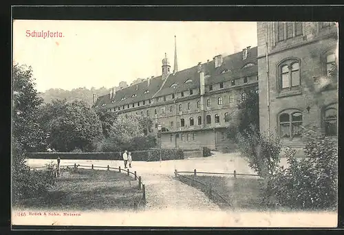 AK Schulpforta, Blick auf das Fürstenhaus