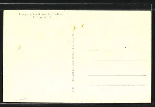 AK Nordenau, Lengenbecker Klause