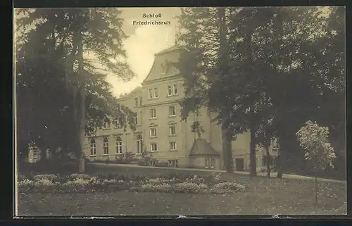 AK Friedrichsruh, Sicht auf das Schloss