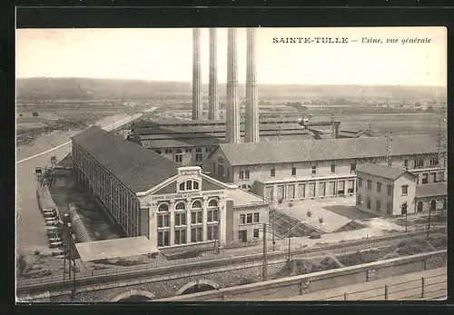 AK Sainte-Tulle, Usine, Vue générale