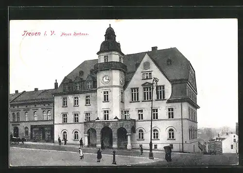 AK Treuen i.V., Neues Rathaus