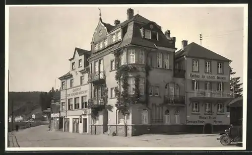 AK Alf / Mosel, Gasthaus Zur schönen Aussicht