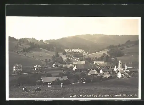 AK Bolsternang /Allgäu, Ortsansicht mit Überruh