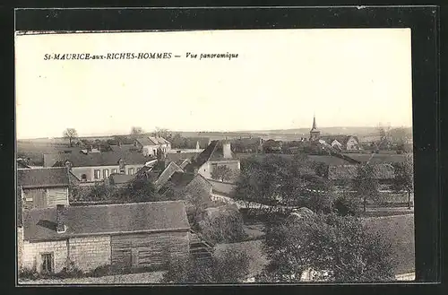 AK Saint-Maurice-aux-Riches-Hommes, Vue panoramique